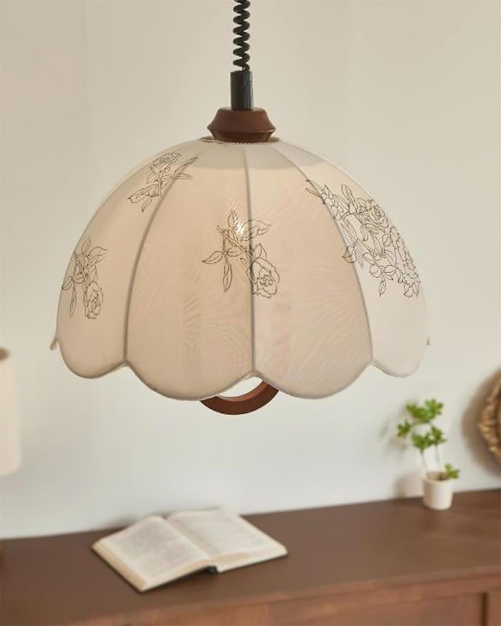 Suspension Rosetta Suspension en Tissu