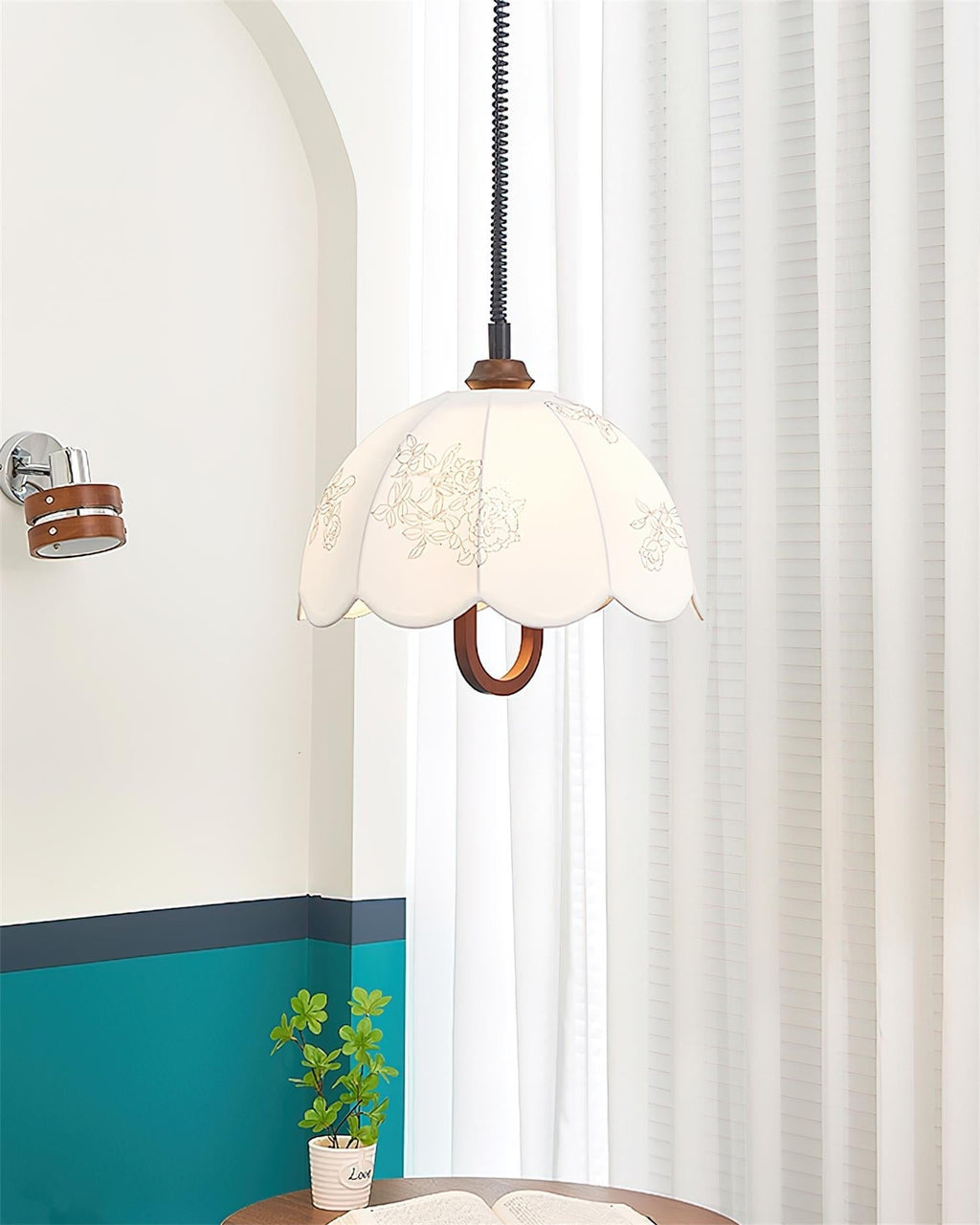 Suspension Rosetta Suspension en Tissu