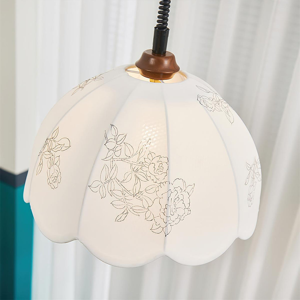 Suspension Rosetta Suspension en Tissu