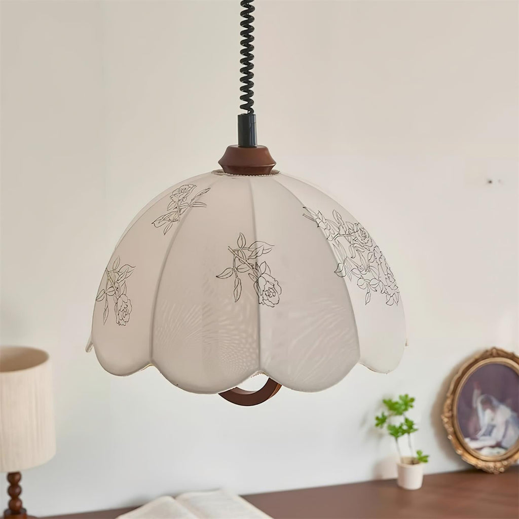 Suspension Rosetta Suspension en Tissu