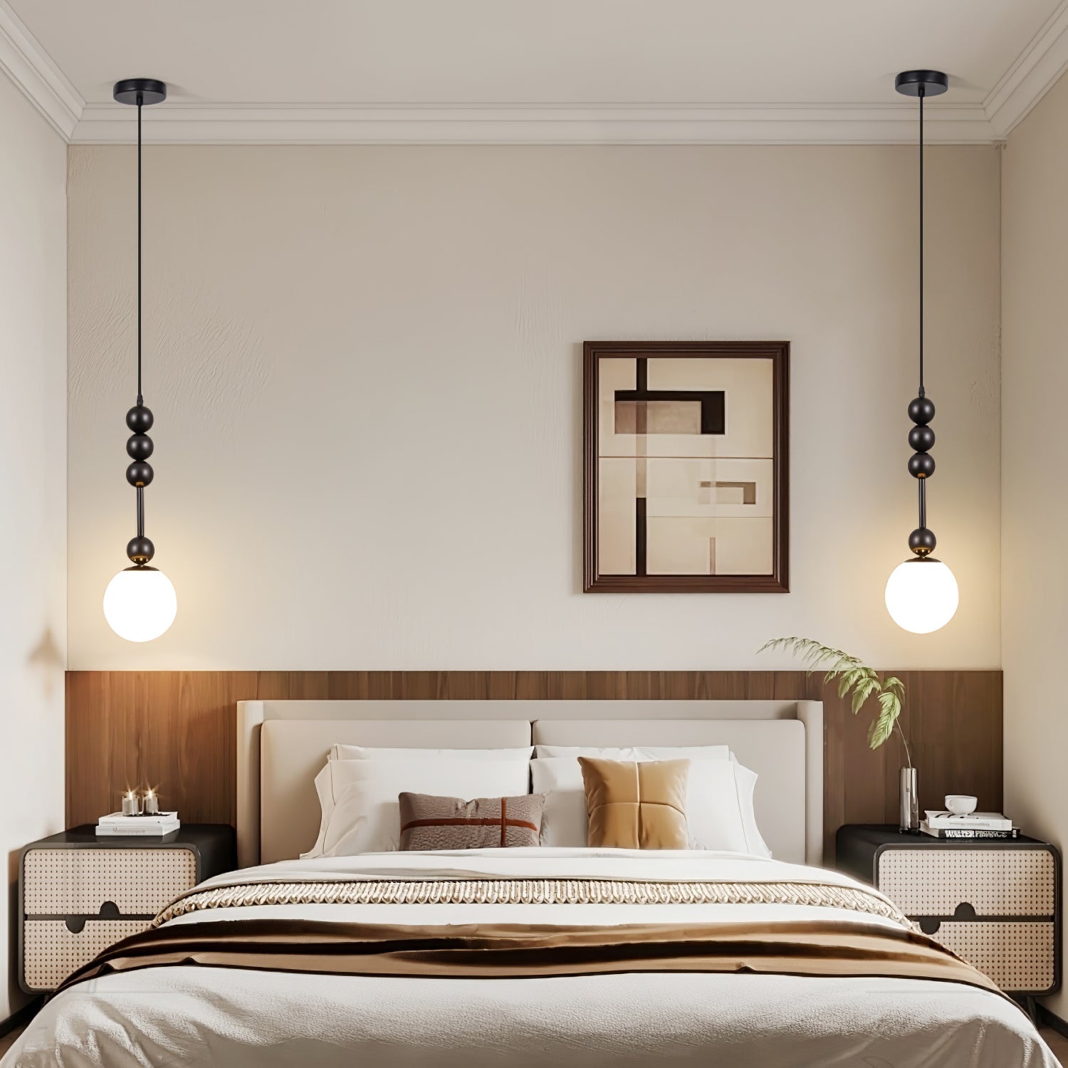 Aeris Suspension Minimaliste en Bois