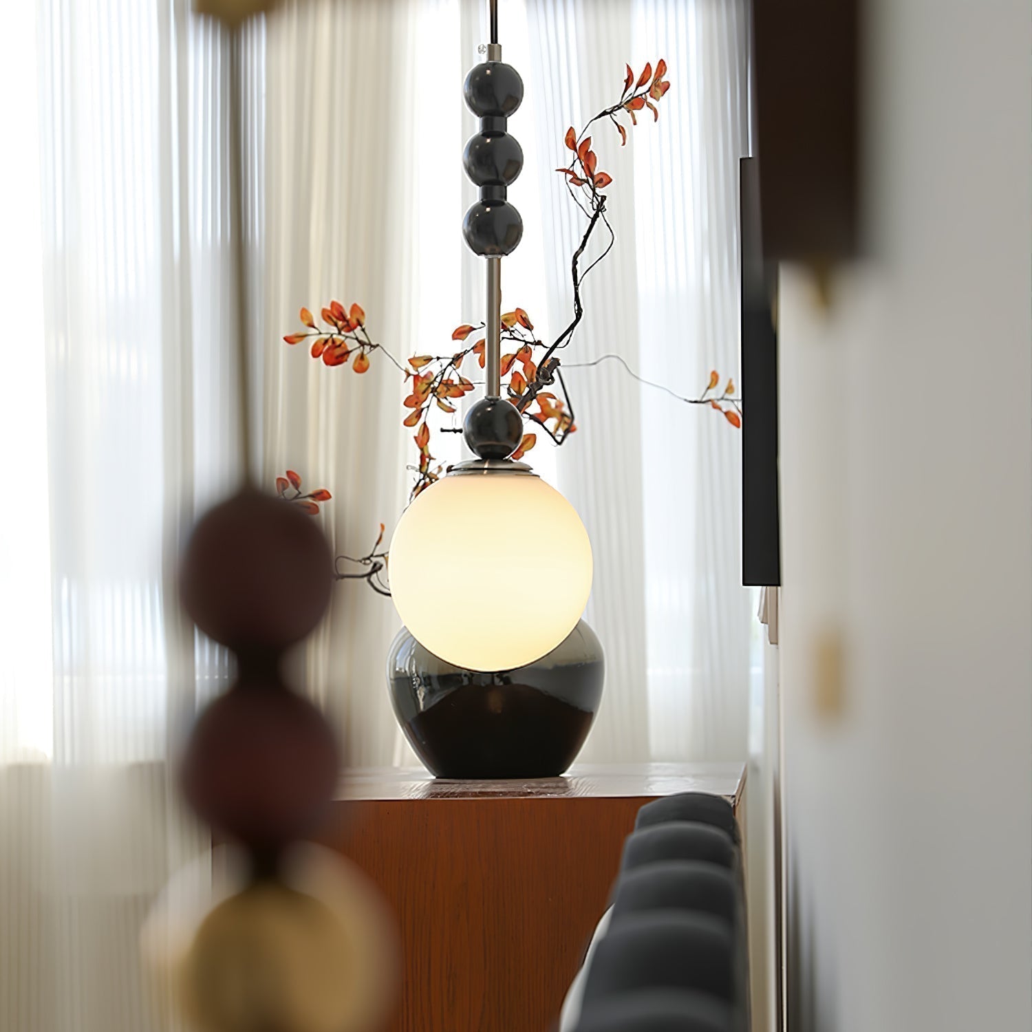 Suspension Aeris Suspension Minimaliste en Bois