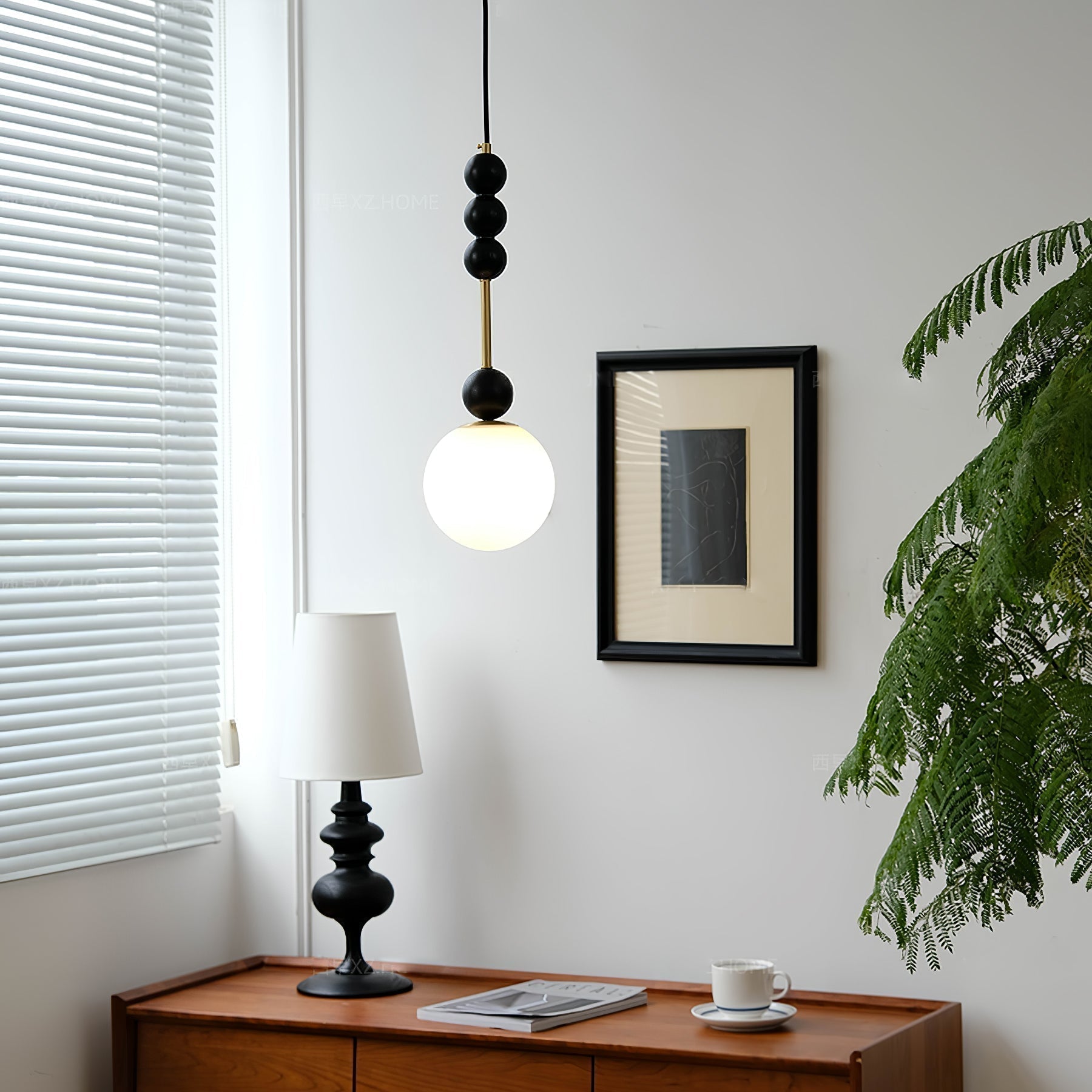 Suspension Aeris Suspension Minimaliste en Bois