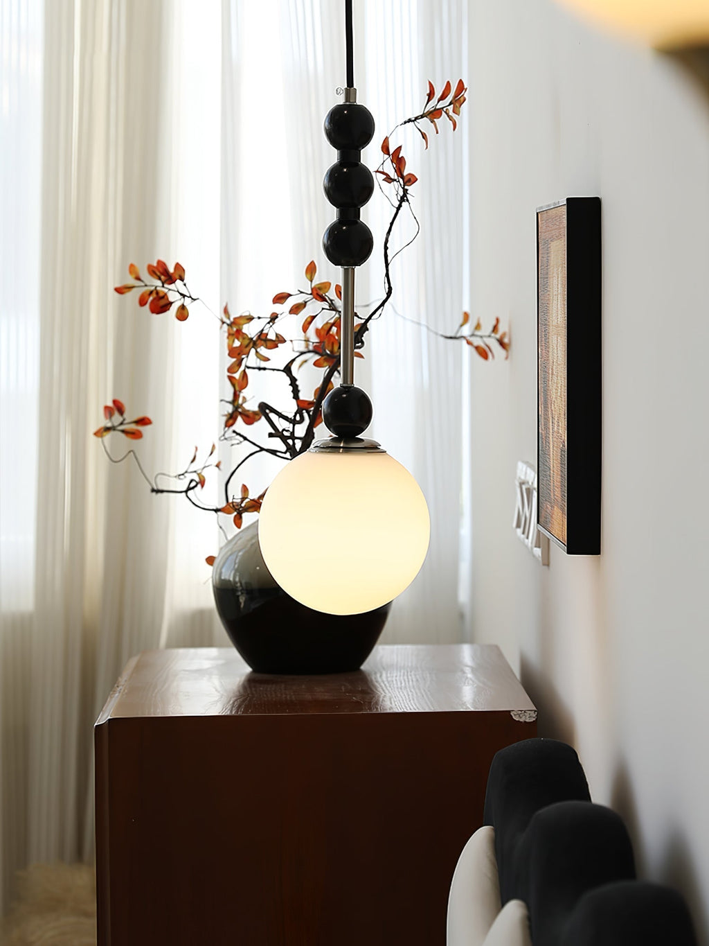 Suspension Aeris Suspension Minimaliste en Bois