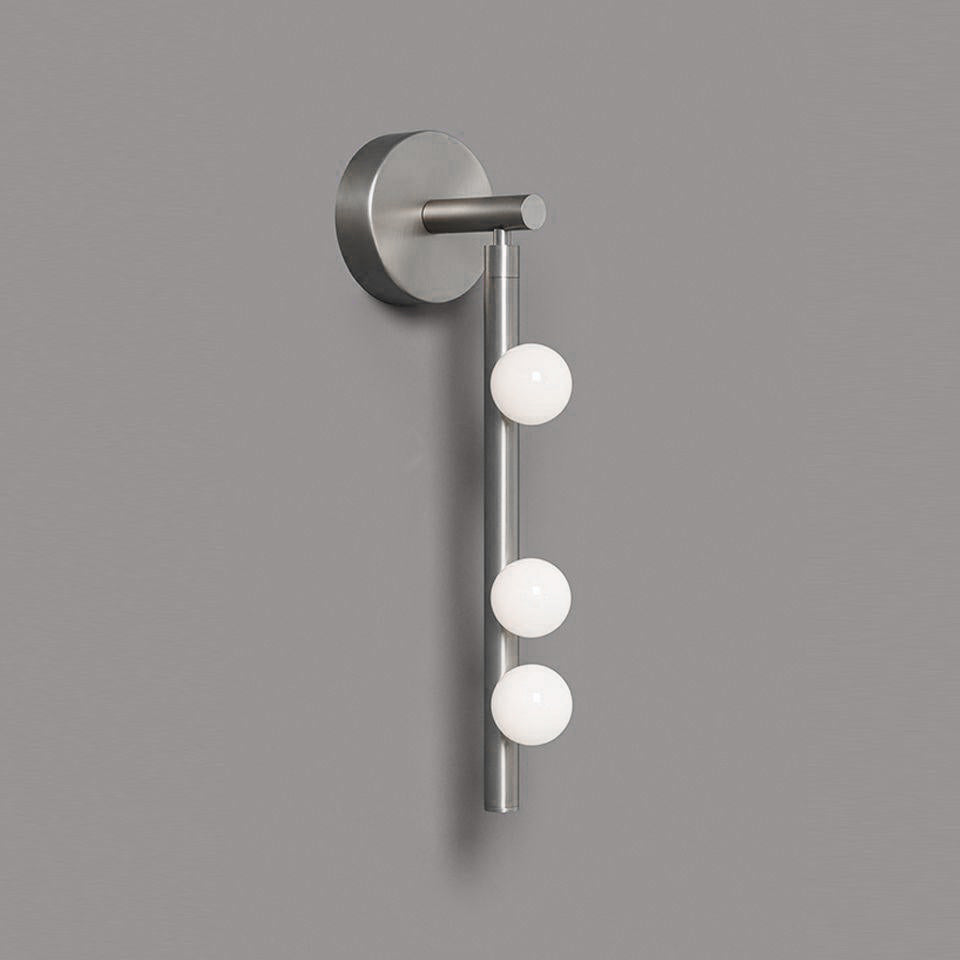 Rory Applique Murale Tube Laiton Verre Minimaliste Moderne