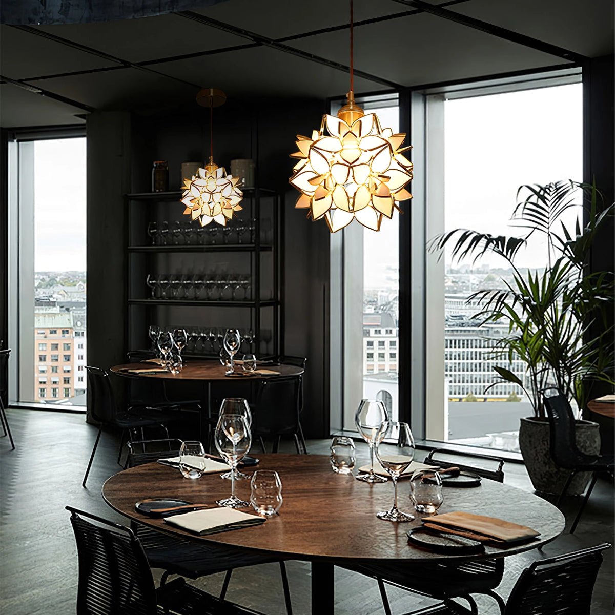 Amara Suspension en verre de luxe