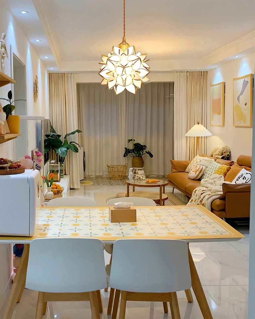 Amara Suspension en verre de luxe