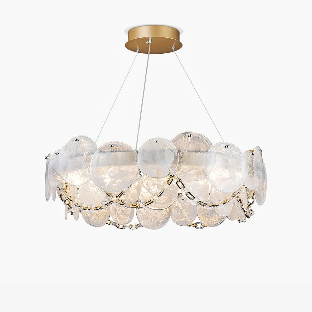 Luminaire en verre Ruby Lustre en Verre Luxe