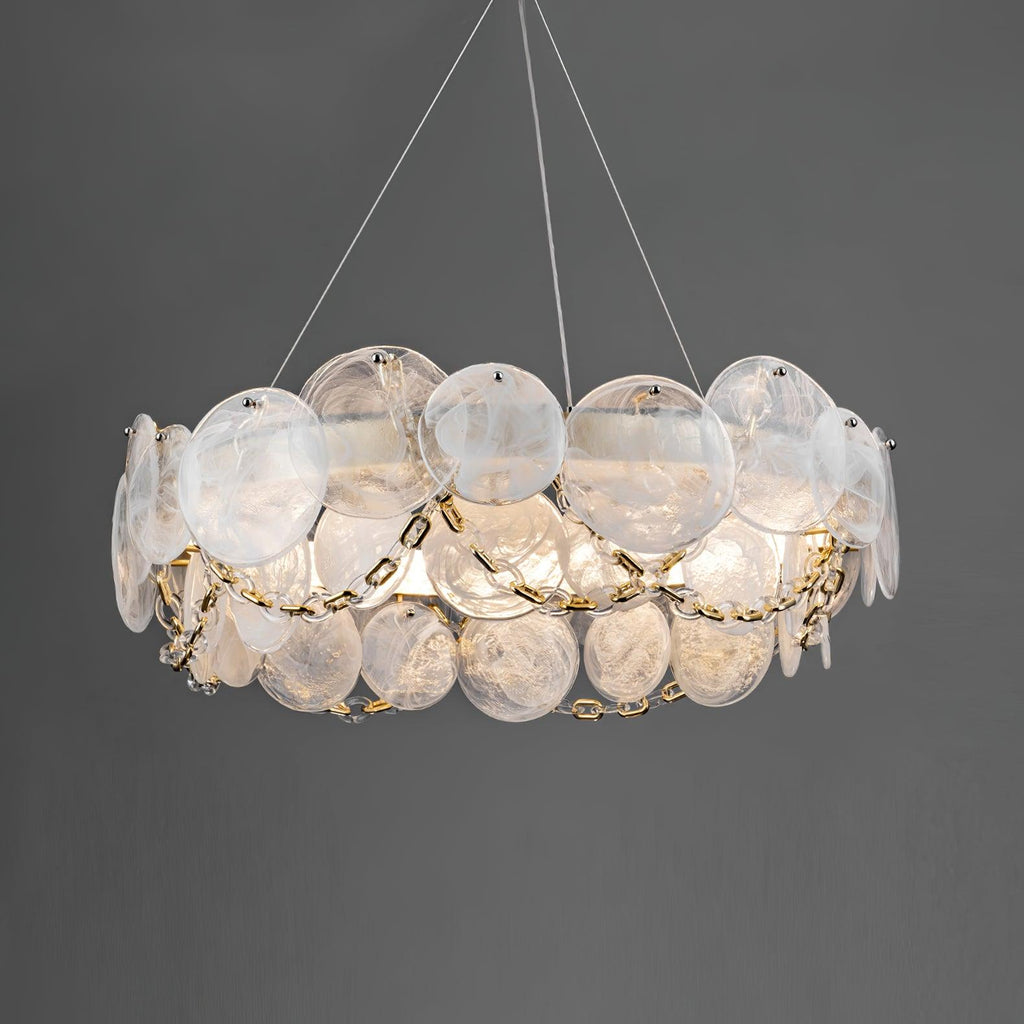 Luminaire en verre Ruby Lustre en Verre Luxe