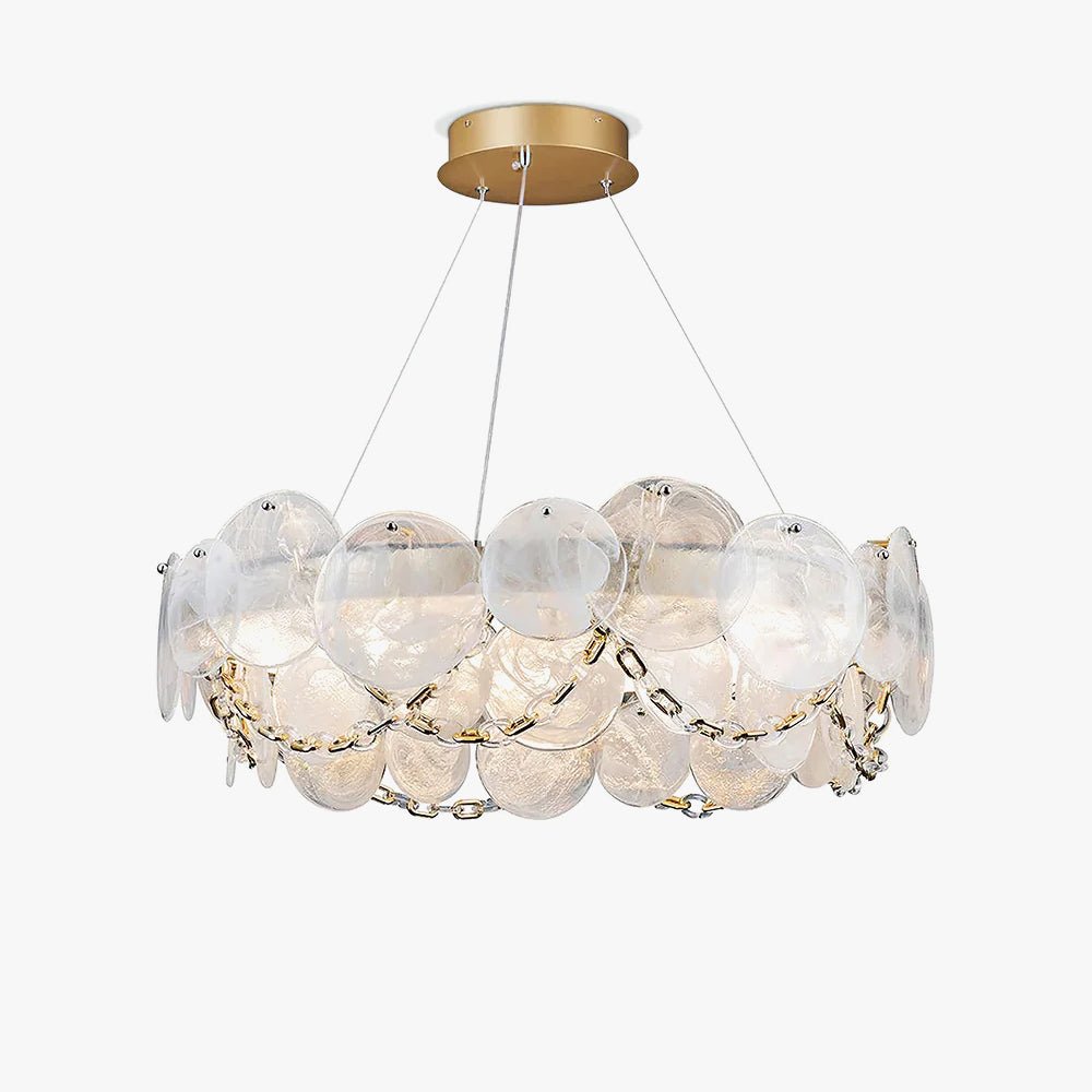 Luminaire en verre Ruby Lustre en Verre Luxe