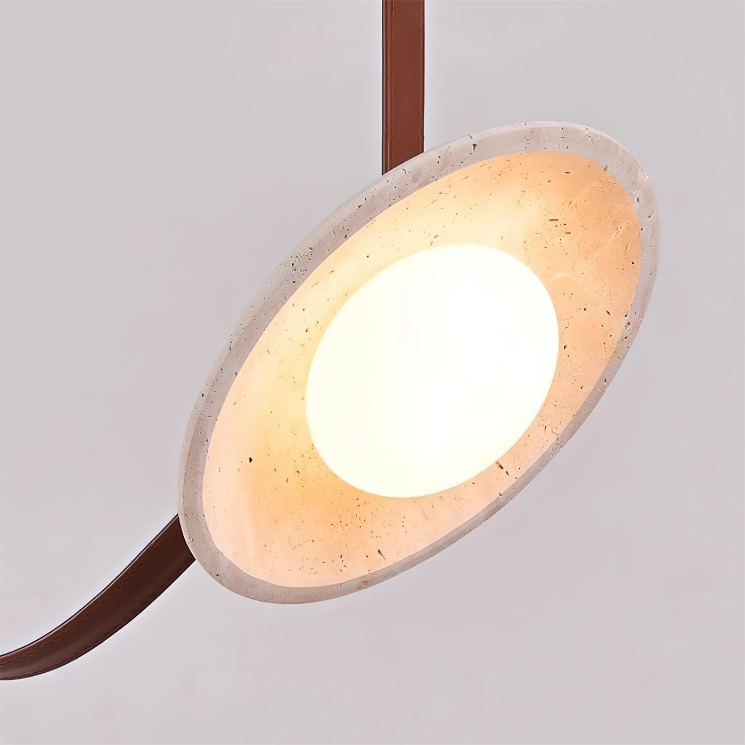 Luminaire en travertin Ritta Lustre Travertin Moderne