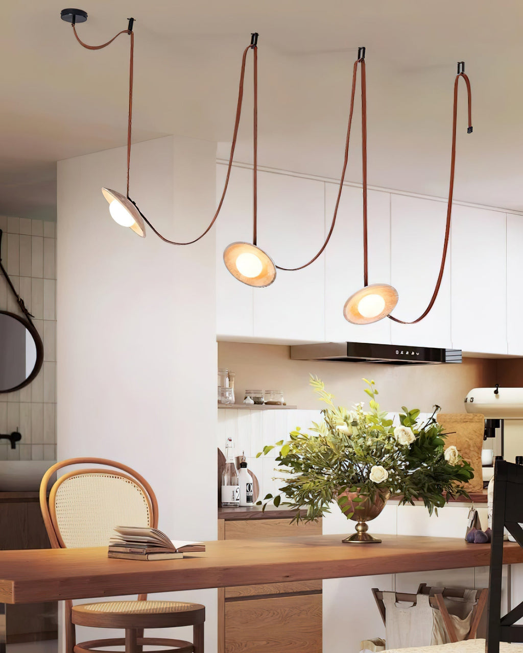 Luminaire en travertin Ritta Lustre Travertin Moderne