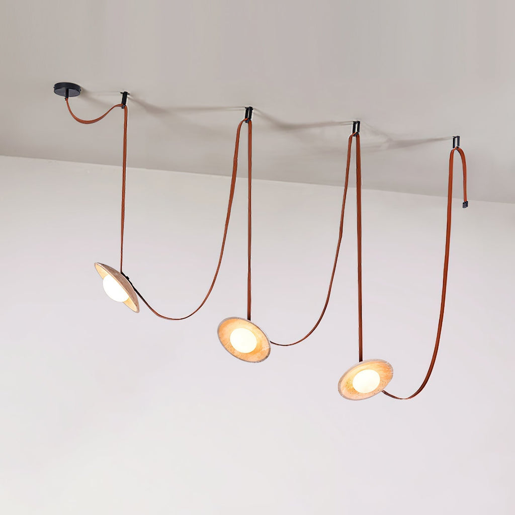 Luminaire en travertin Ritta Lustre Travertin Moderne