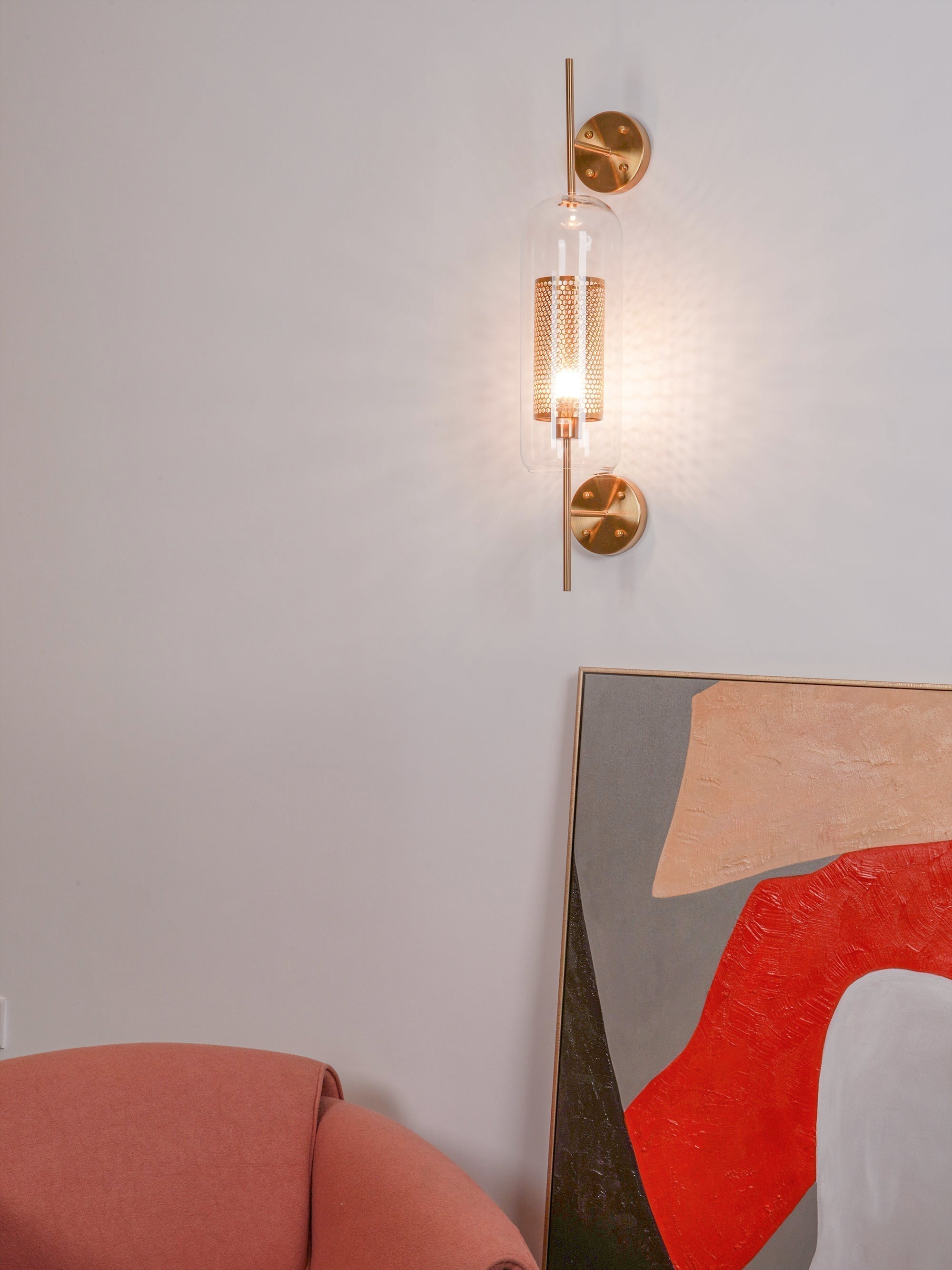 Alice Applique Murale en Verre Art Nordic Premium