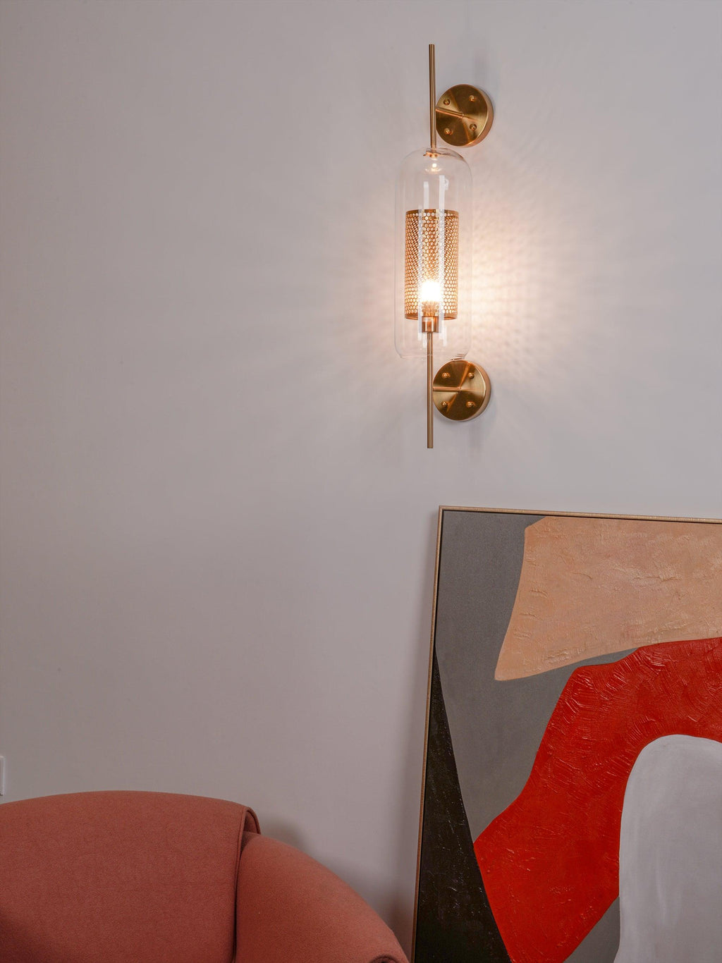 Alice Applique Murale en Verre Art Nordic Premium