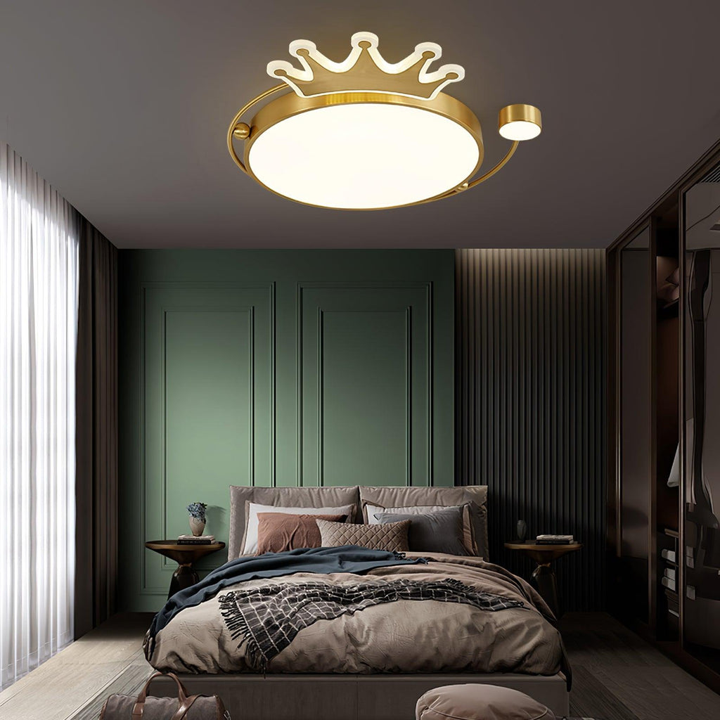 Luminaire Aloror Lampe Plafonnier Classique Art Couronne