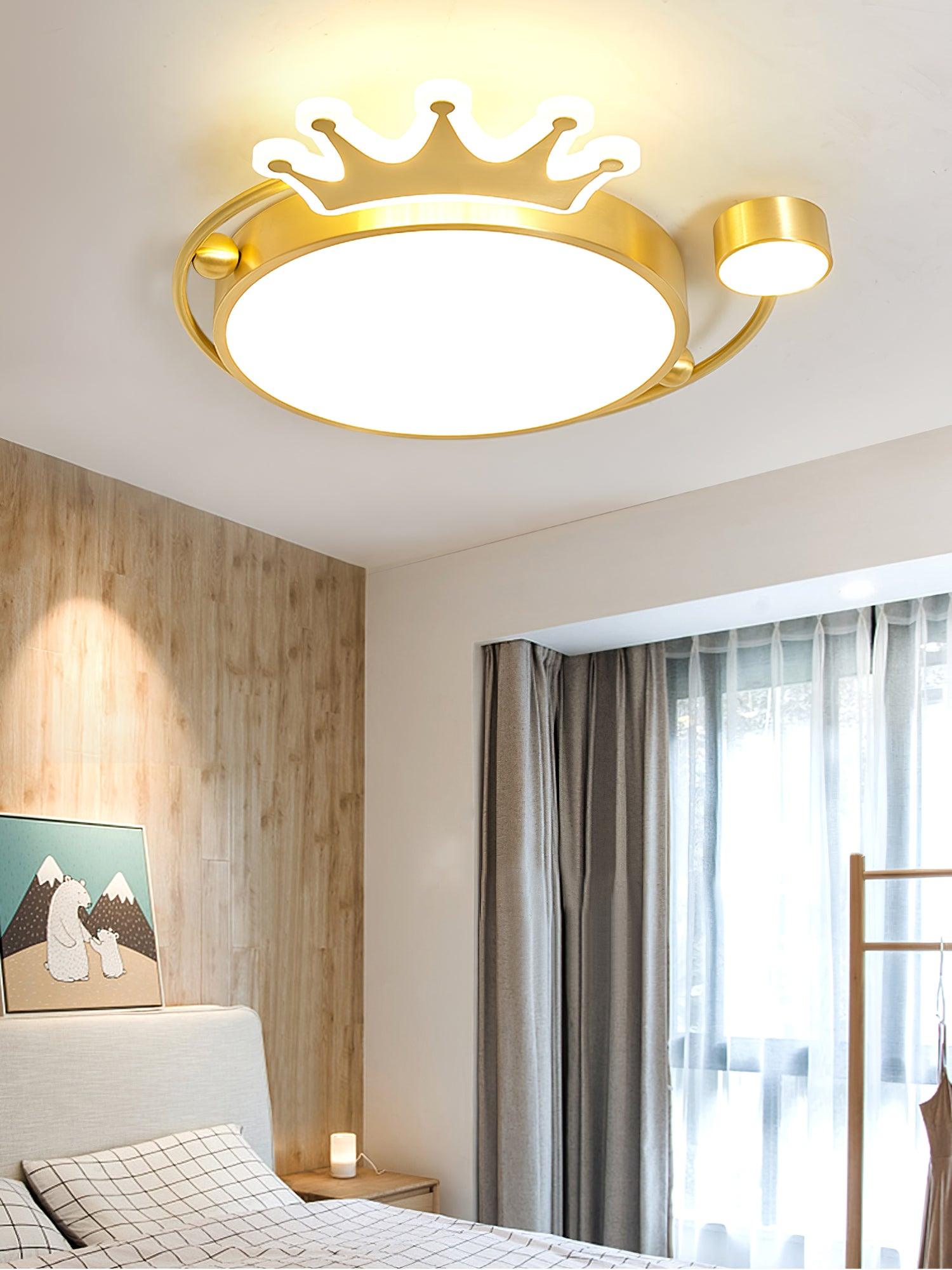 Luminaire Aloror Lampe Plafonnier Classique Art Couronne