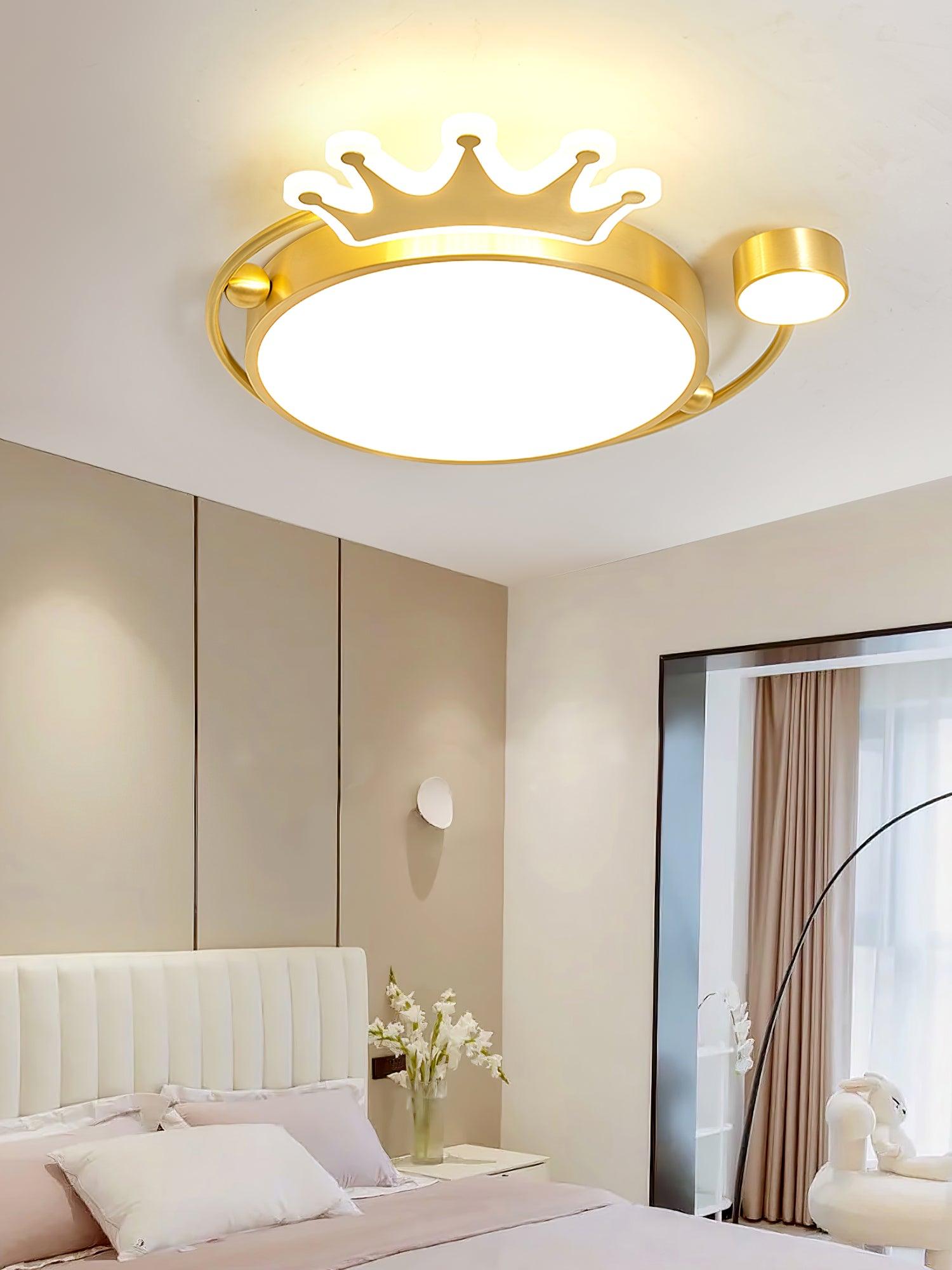 Luminaire Aloror Lampe Plafonnier Classique Art Couronne