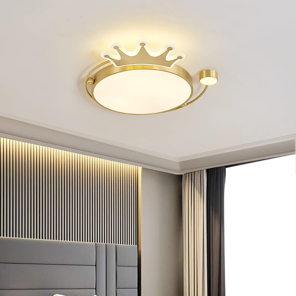 Luminaire Aloror Lampe Plafonnier Classique Art Couronne