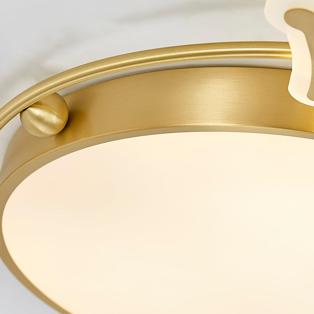 Luminaire Aloror Lampe Plafonnier Classique Art Couronne