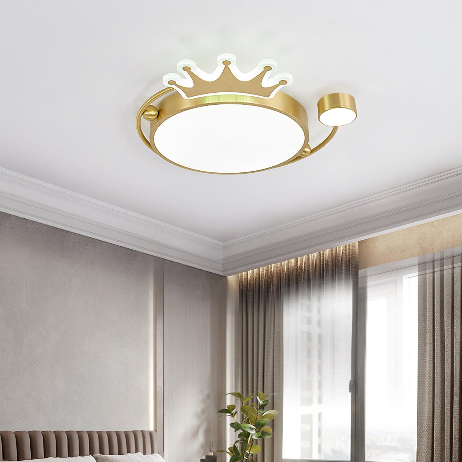Luminaire Aloror Lampe Plafonnier Classique Art Couronne