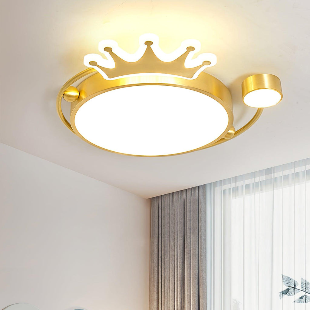 Luminaire Aloror Lampe Plafonnier Classique Art Couronne