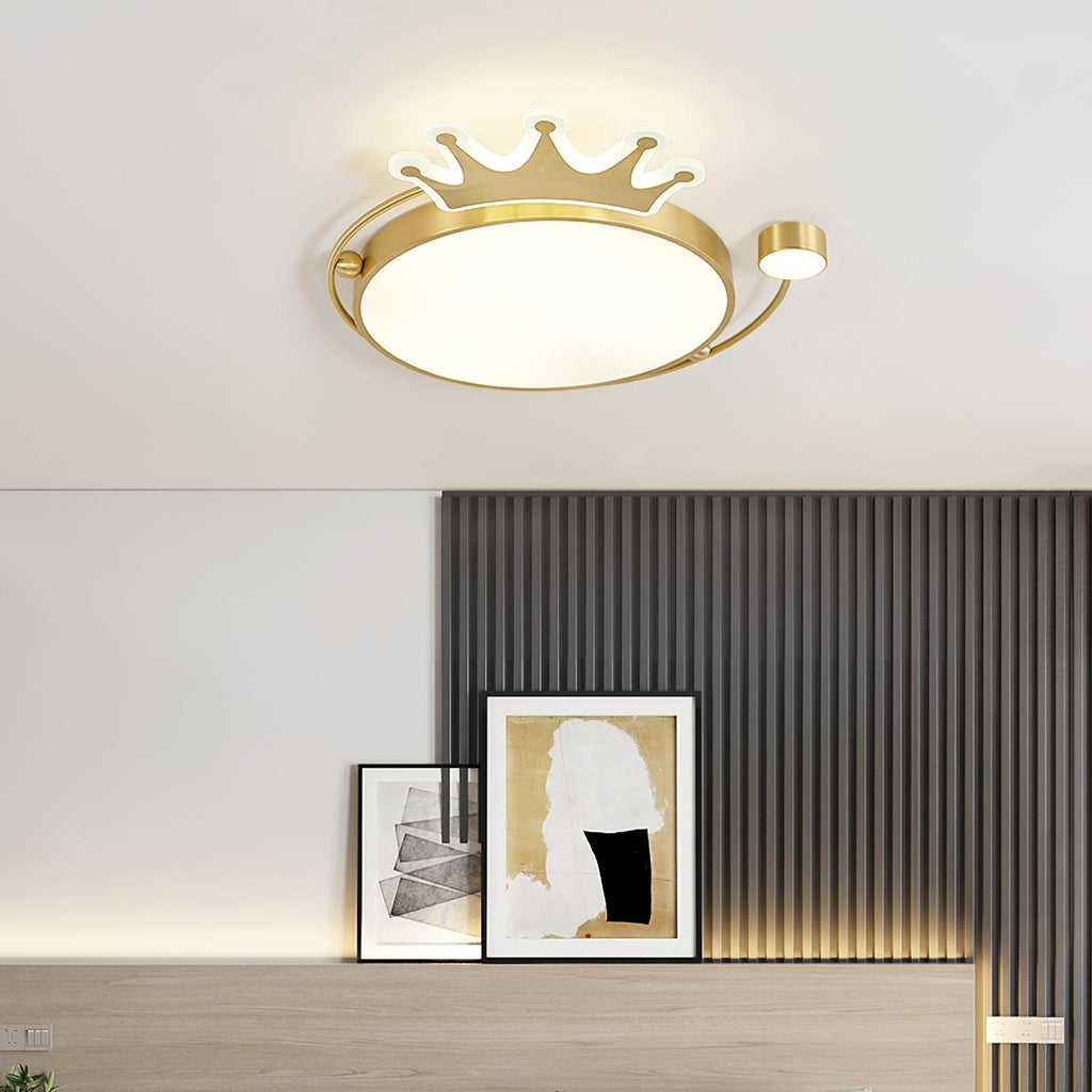 Luminaire Aloror Lampe Plafonnier Classique Art Couronne