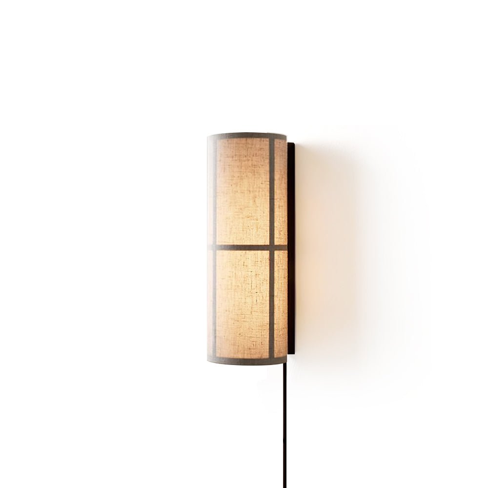 Abeleisa Cylinder Nordic Art Plug-in Fabric Wall Lamp