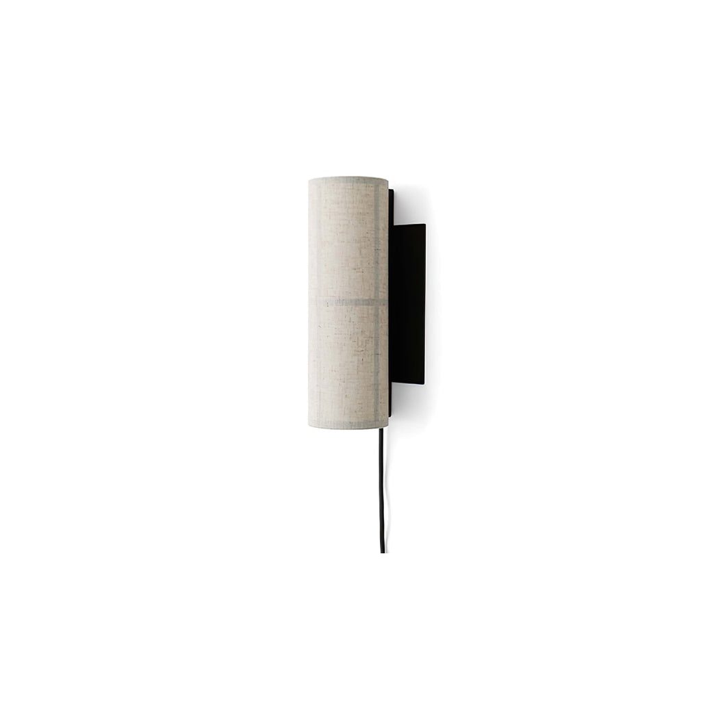 Abeleisa Cylinder Nordic Art Plug-in Fabric Wall Lamp