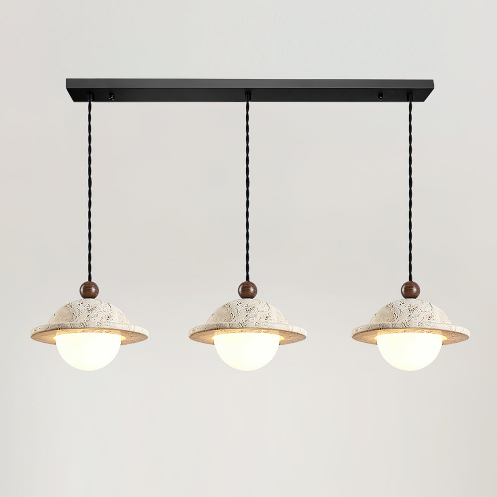 Ritta Suspension Travertin Moderne