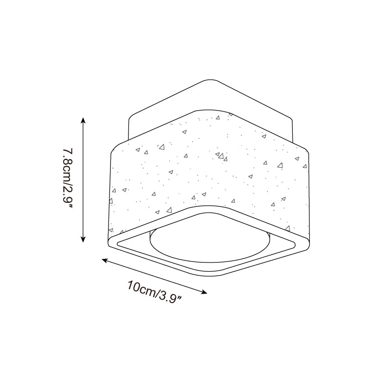Luminaire Ritta Plafonnier Rond Organique