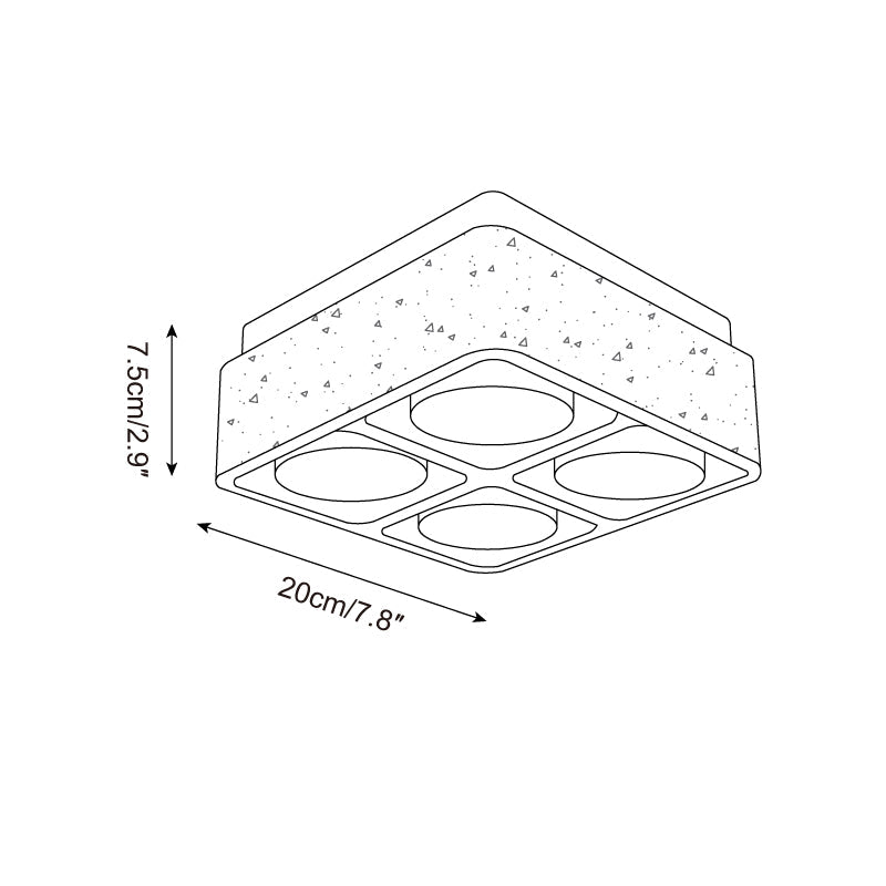 Luminaire Ritta Plafonnier Rond Organique