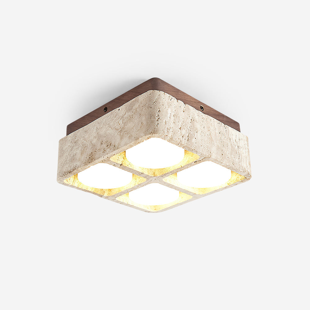 Luminaire Ritta Plafonnier Rond Organique