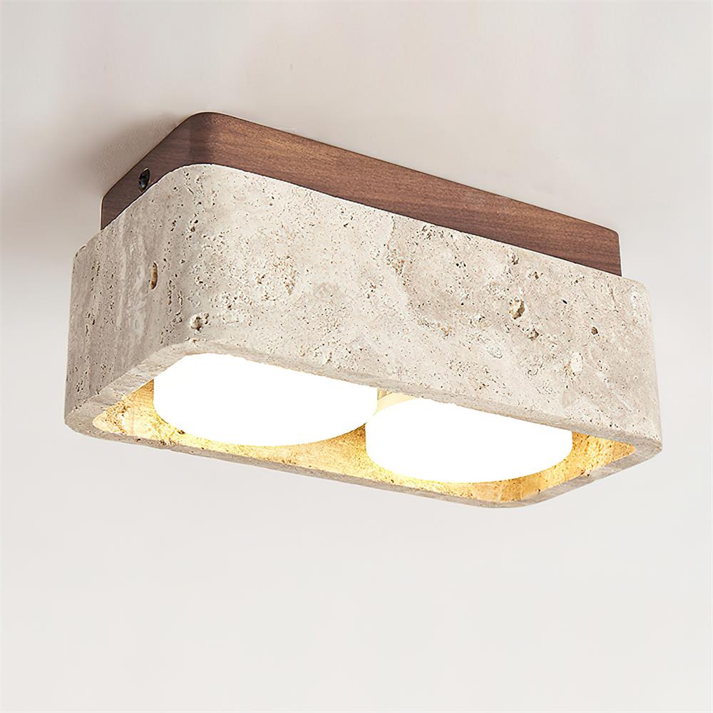 Luminaire Ritta Plafonnier Rond Organique