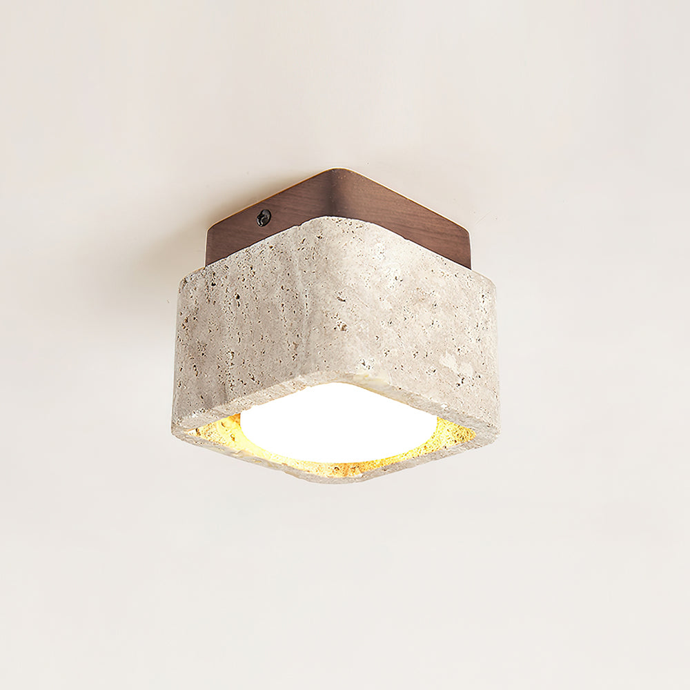 Luminaire Ritta Plafonnier Rond Organique