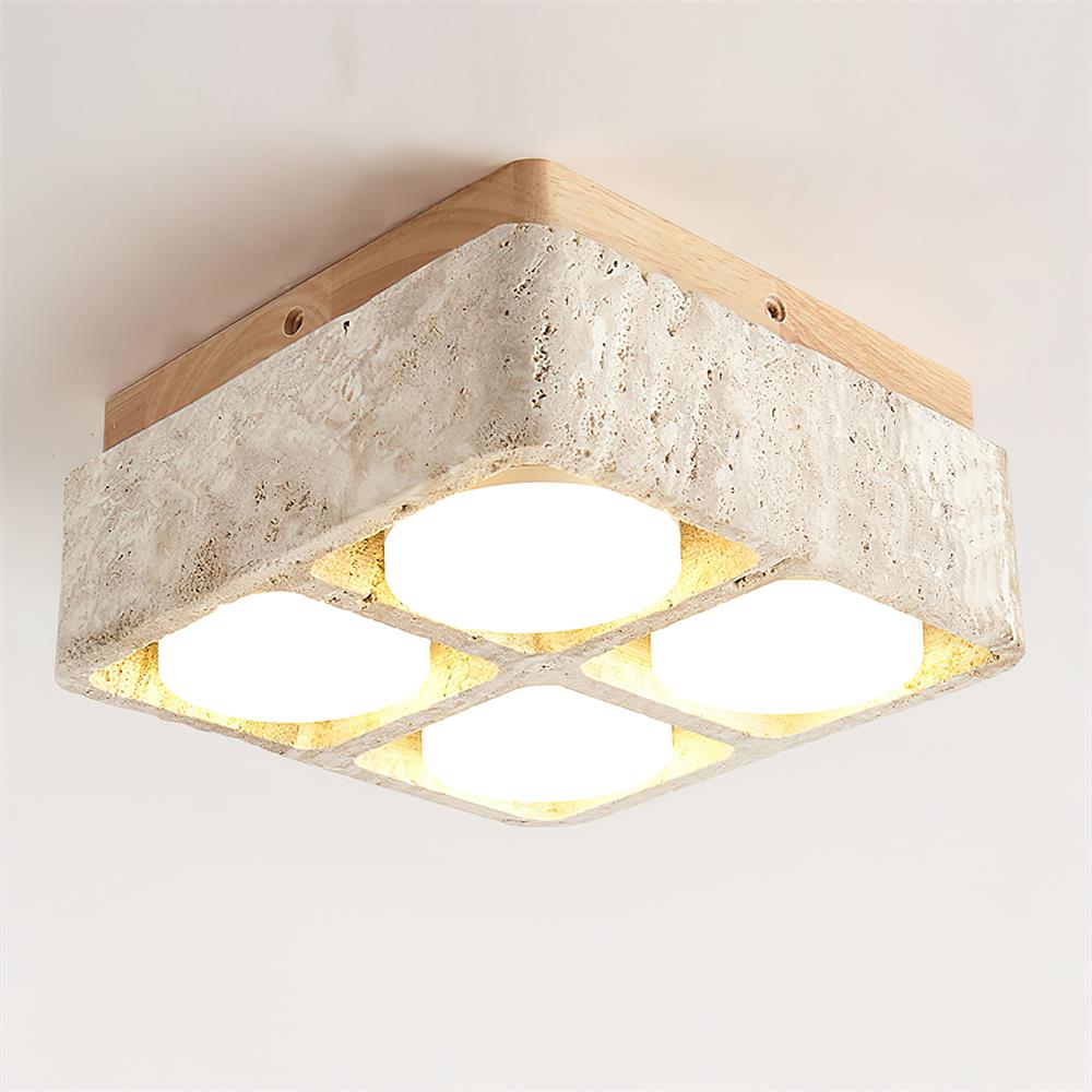 Luminaire Ritta Plafonnier Rond Organique