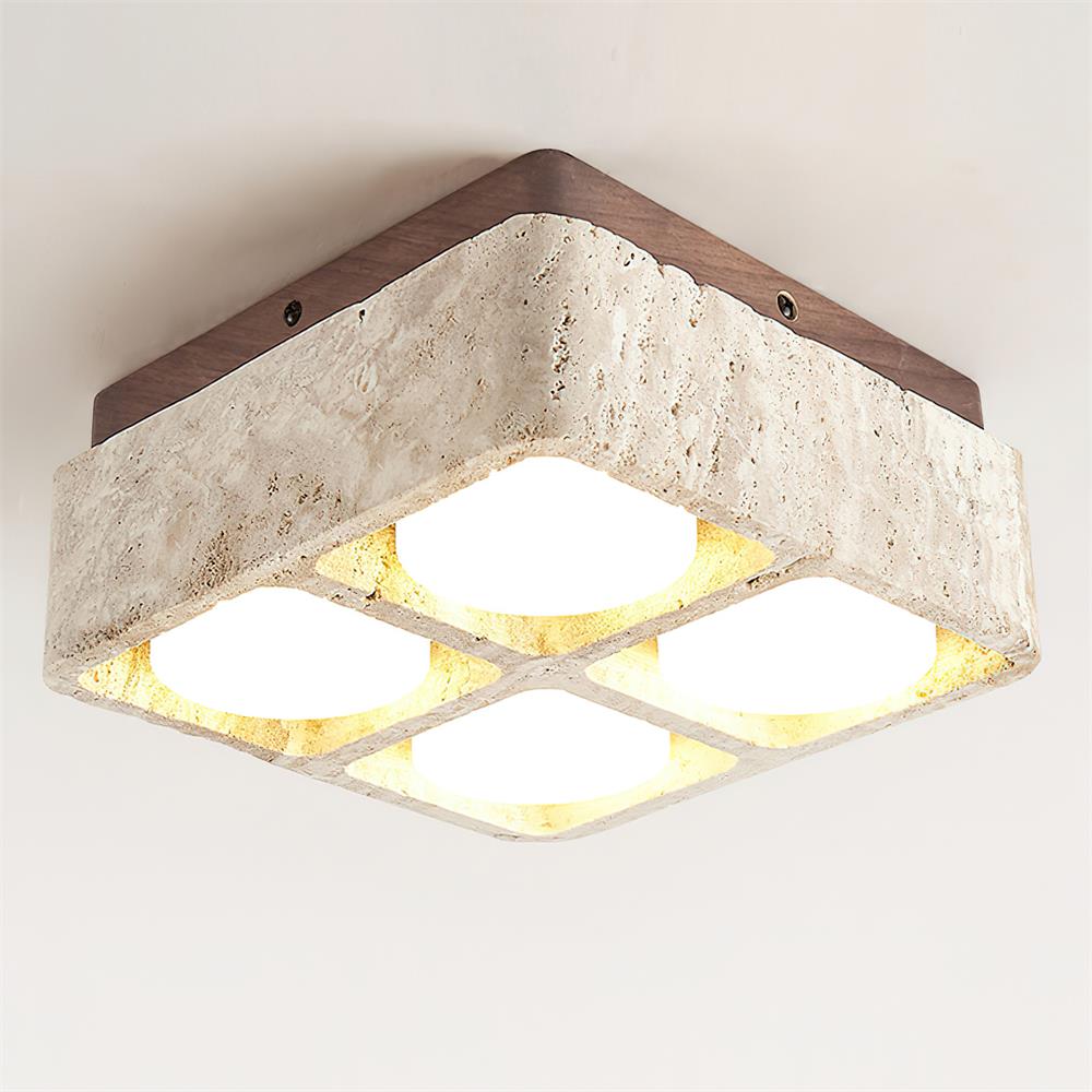 Luminaire Ritta Plafonnier Rond Organique