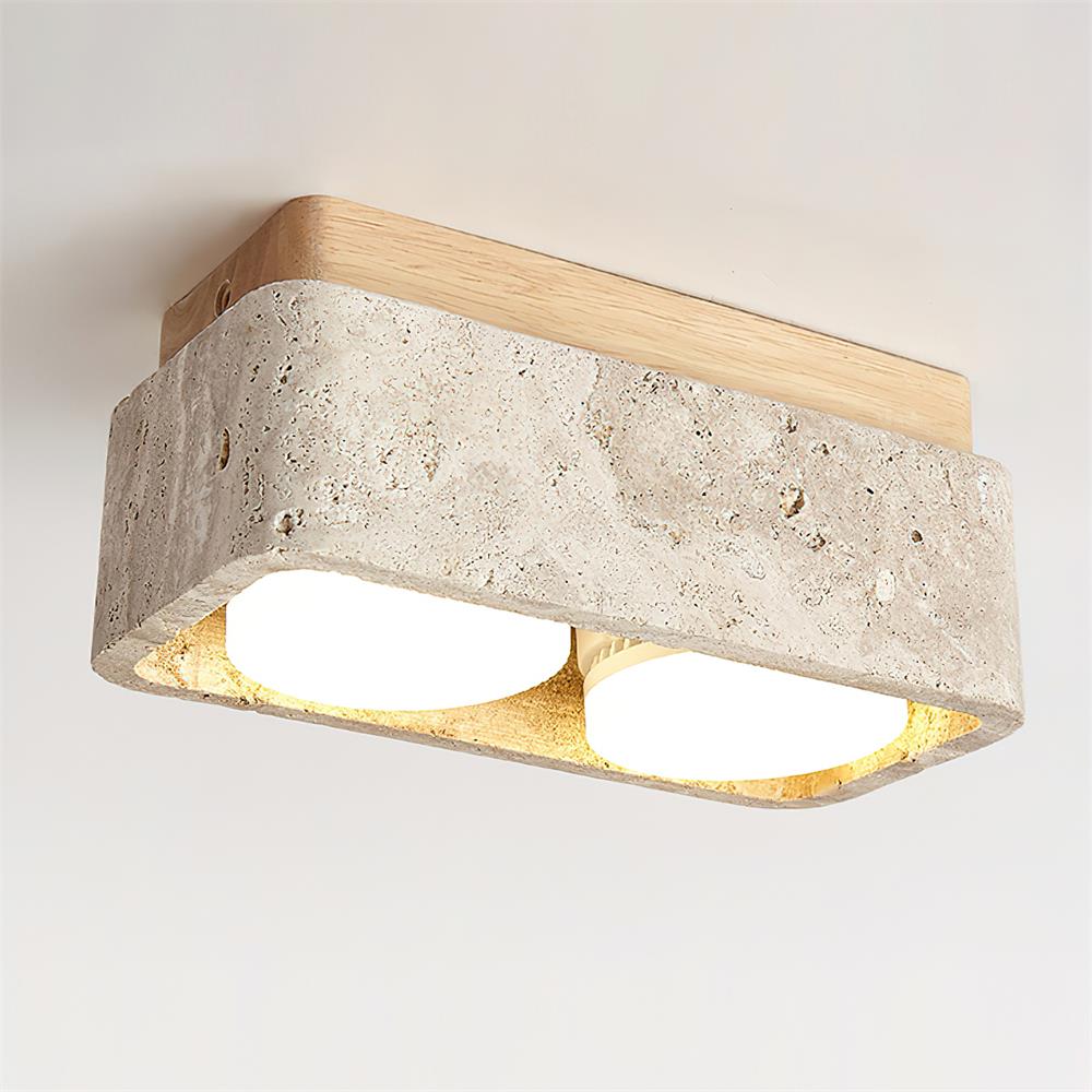 Luminaire Ritta Plafonnier Rond Organique