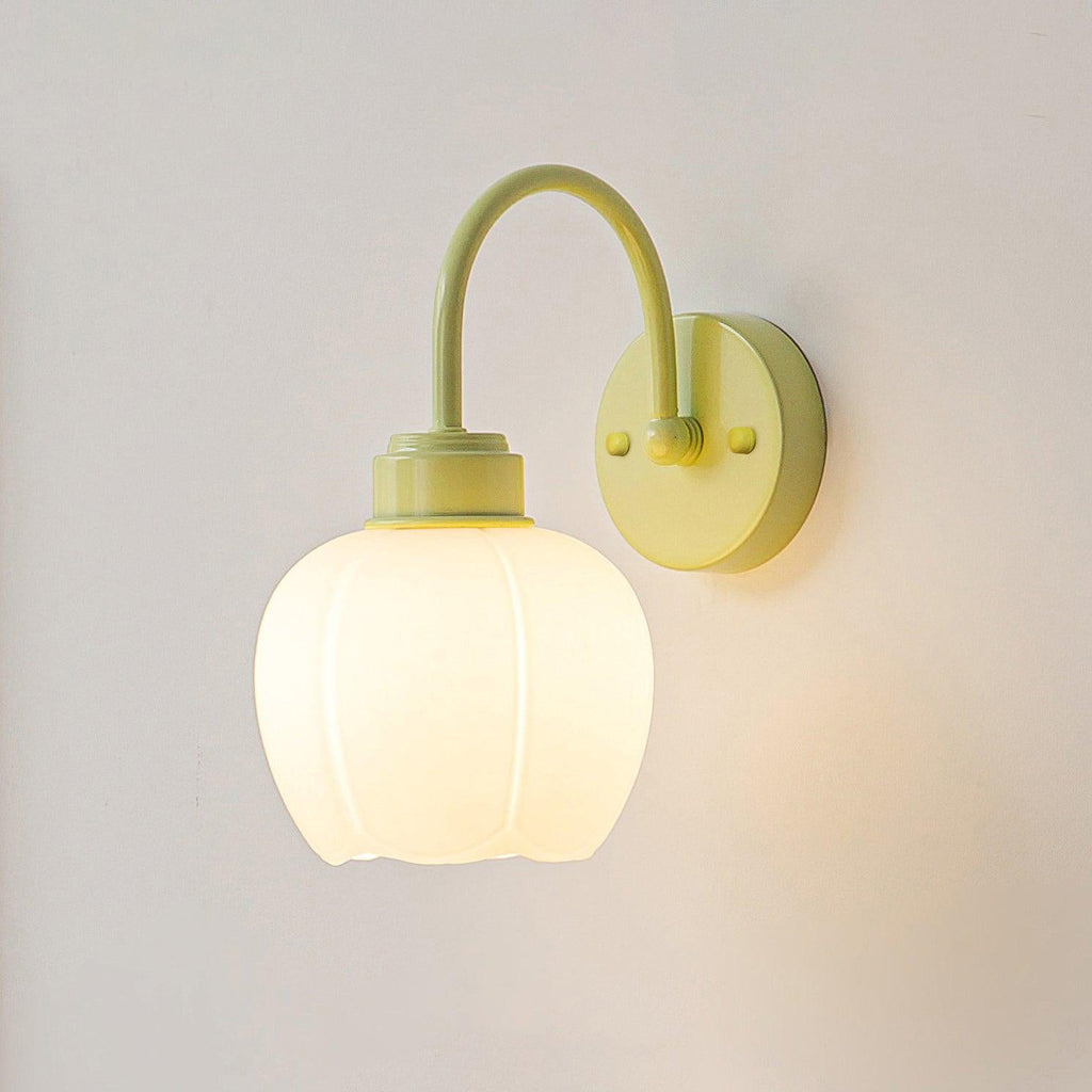 AllirarisApplique Murale Verre Fleur Envoûtante