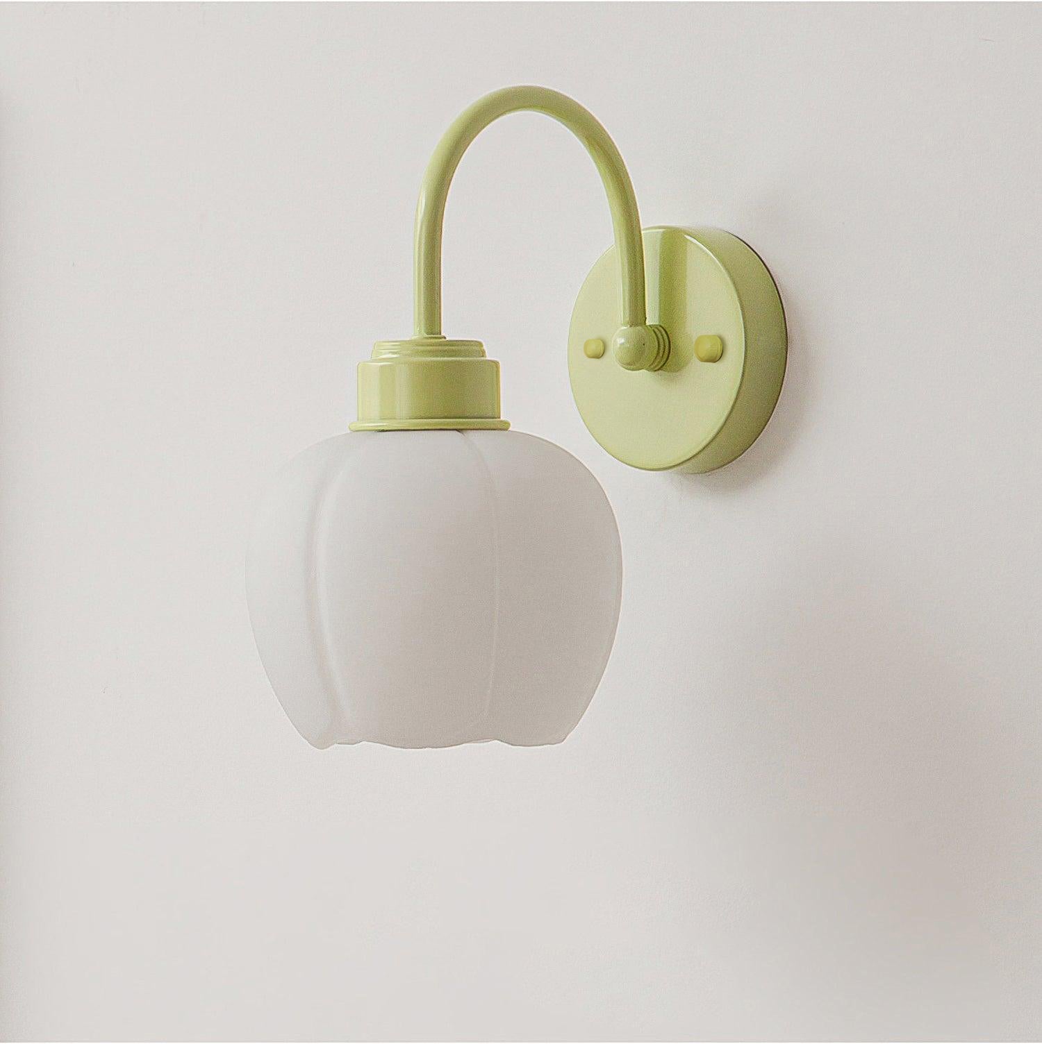 AllirarisApplique Murale Verre Fleur Envoûtante