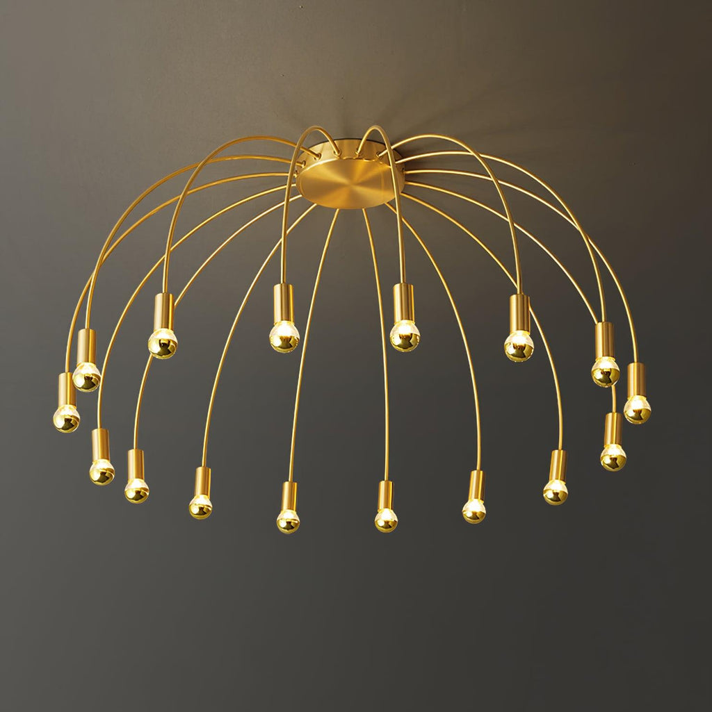 Luminaire en verre Sage Plafonnier en Verre Luxe