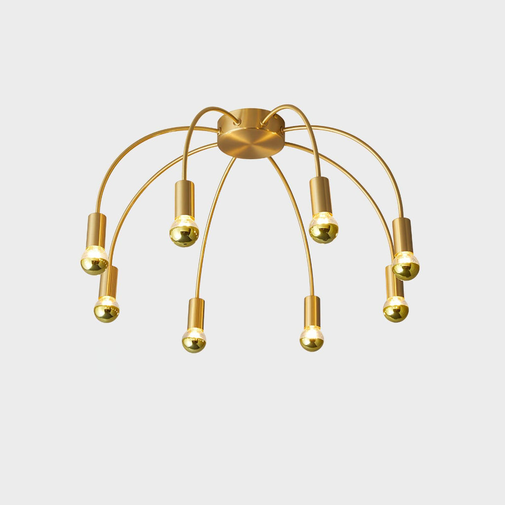 Luminaire en verre Sage Plafonnier en Verre Luxe