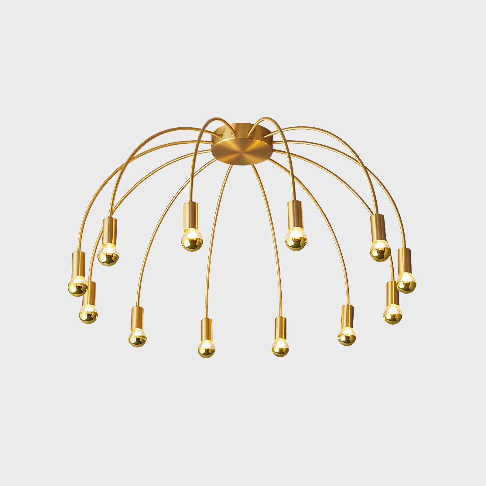 Luminaire en verre Sage Plafonnier en Verre Luxe