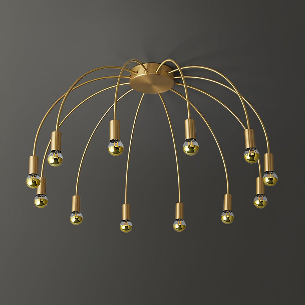 Luminaire en verre Sage Plafonnier en Verre Luxe