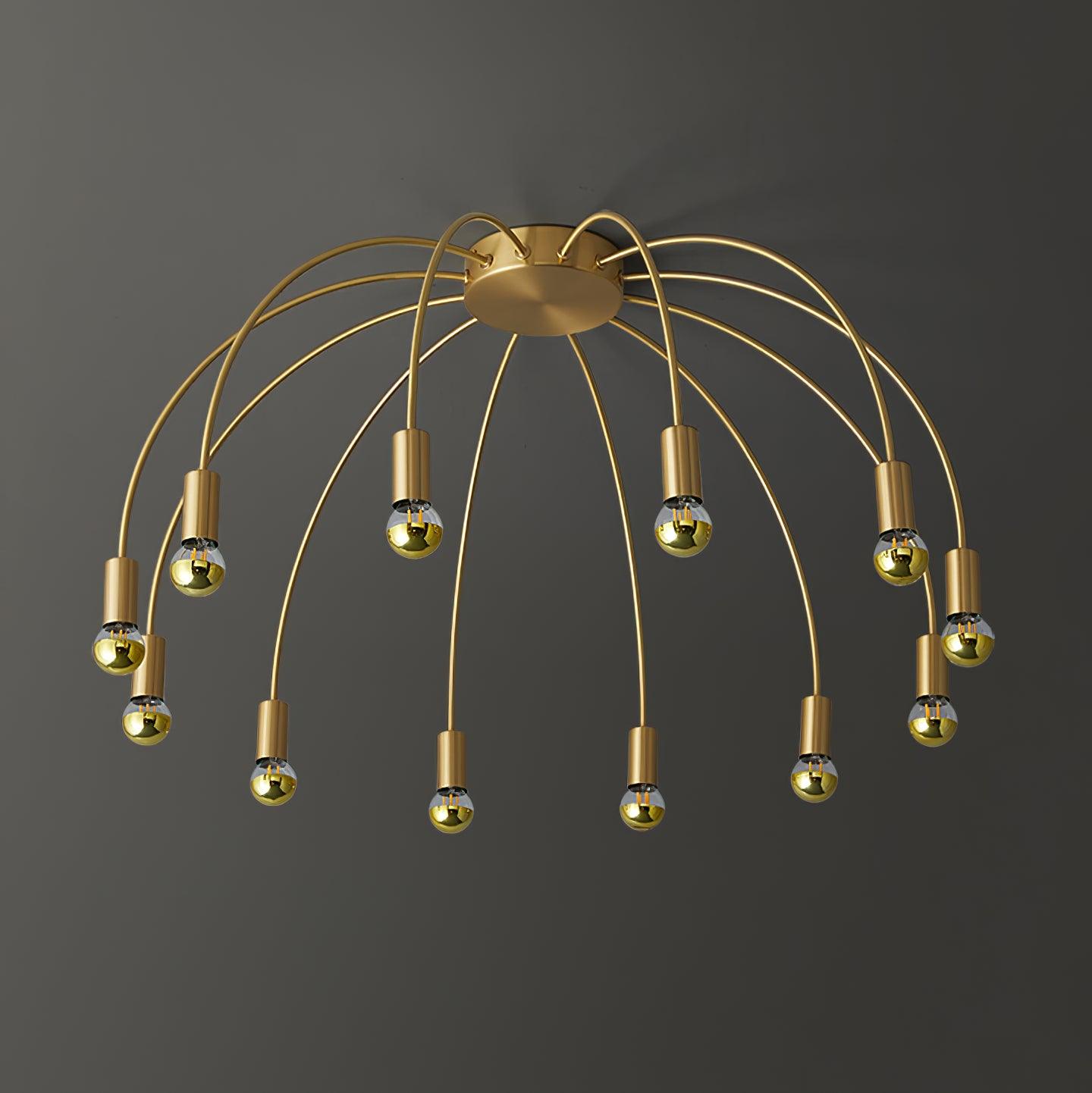 Luminaire en verre Sage Plafonnier en Verre Luxe