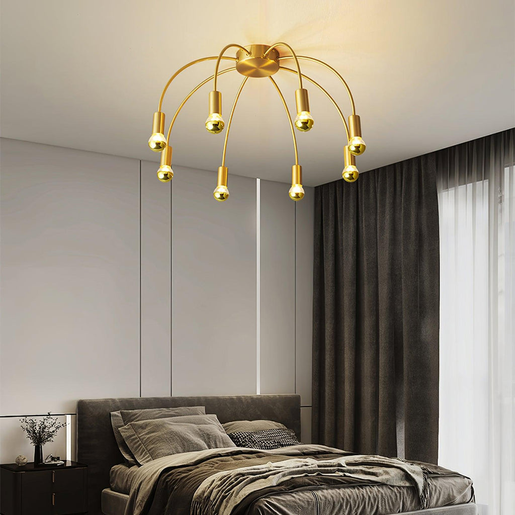 Luminaire en verre Sage Plafonnier en Verre Luxe