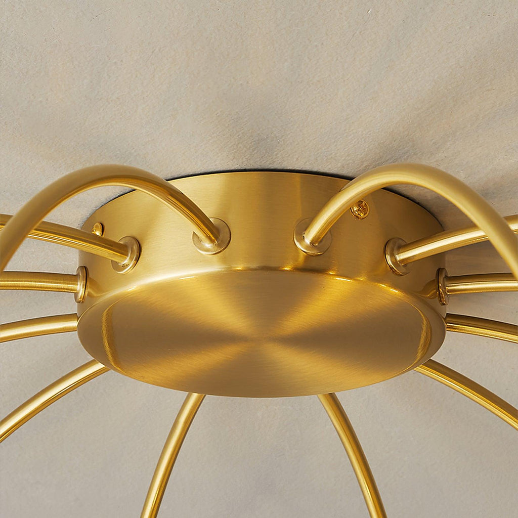 Luminaire en verre Sage Plafonnier en Verre Luxe