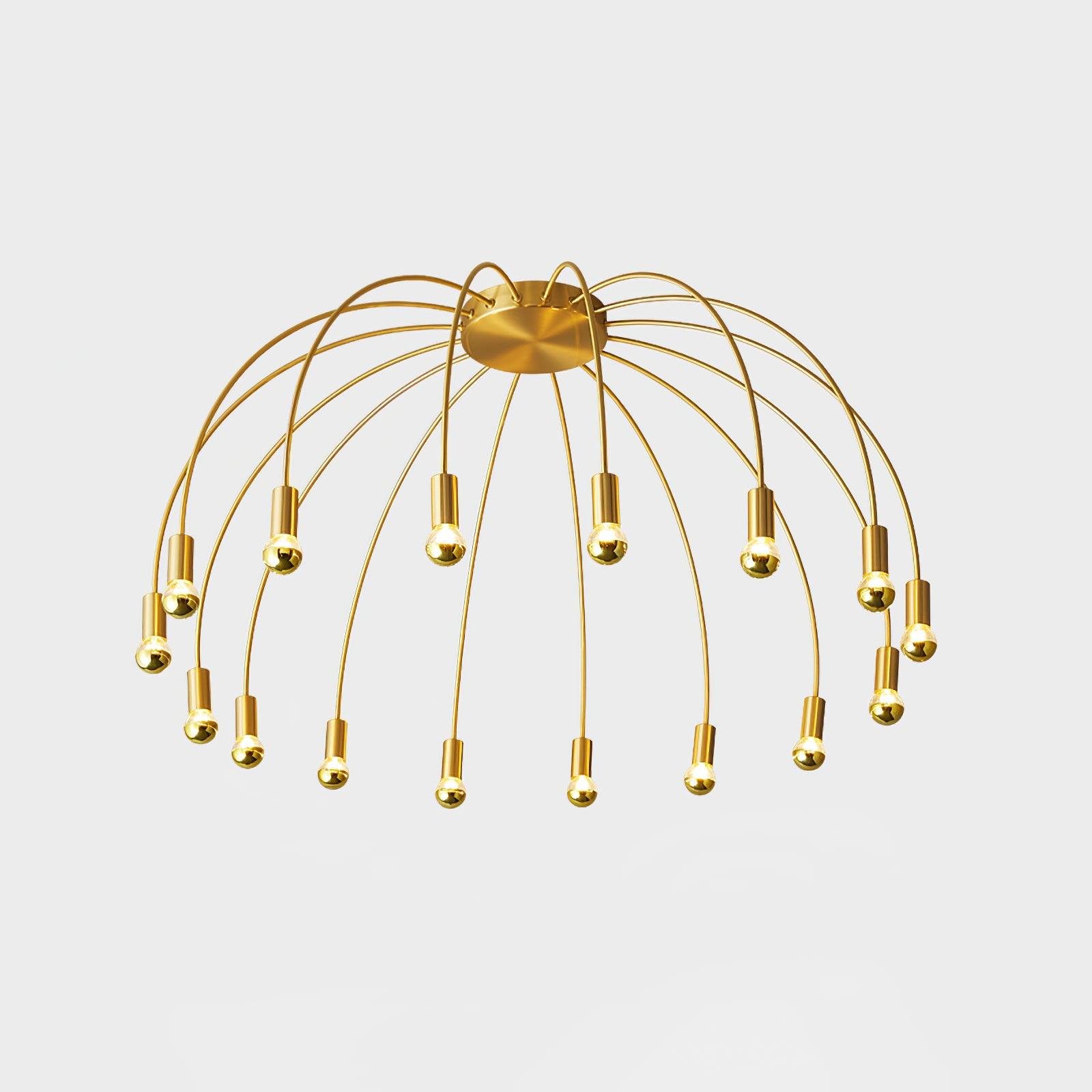 Luminaire en verre Sage Plafonnier en Verre Luxe