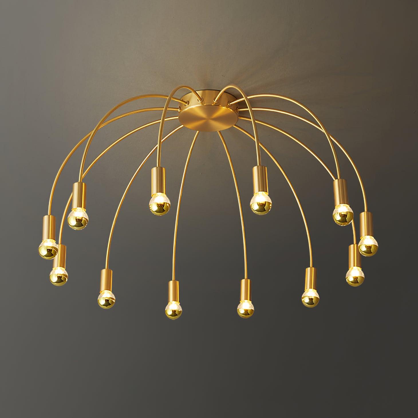 Luminaire en verre Sage Plafonnier en Verre Luxe