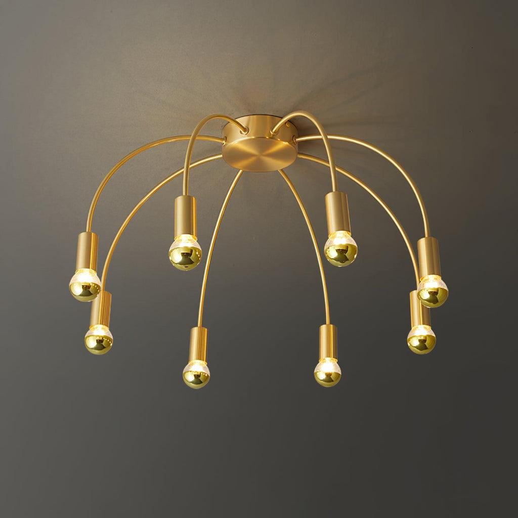 Luminaire en verre Sage Plafonnier en Verre Luxe